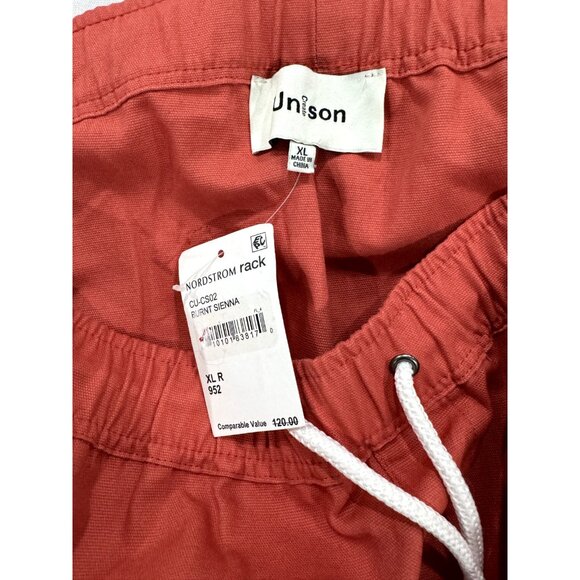 CREATE UNISON Burnt Sienna Men's Shorts XL - Picture 4 of 6